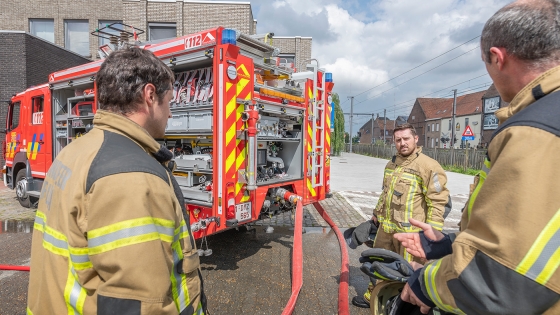 Brandweer zone Fluvia