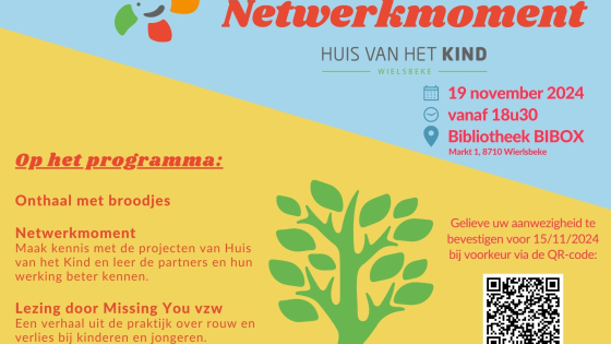 Netwerkmoment Huis van het Kind