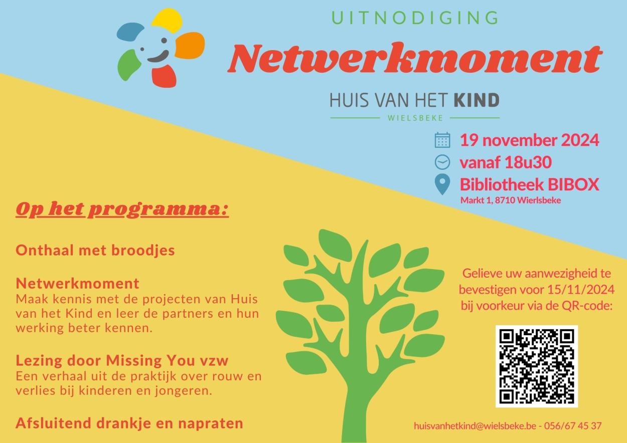 Netwerkmoment Huis van het Kind