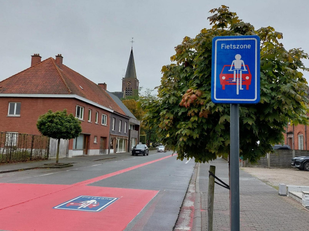 Fietszone Wielsbeke